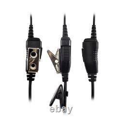 10-Pack Swivel Earpiece for Motorola Two-Way Radio CP100 CP200D CLS1110 CLS1410