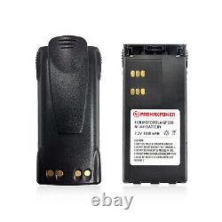 10x 1800mAh Two Way Radio Battery for Motorola HNN9008 HT750 HT1250 GP338 MTX850