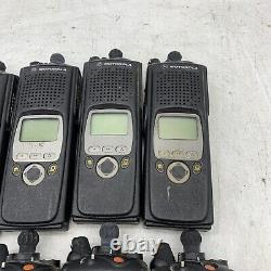 10x Motorola XTS 5000 H18UCF9PW6AN Two Way Radios / No Batteries