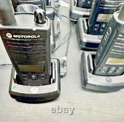 11 Motorola Cp110 Uhf 16ch Two Way Radio & Battery H96rcf9aa2aa-h96rcf9aa2ba