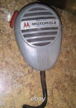 1950s Motorola Two Way Radio withMic! Untested Vintage DRAGNET HIGHWAY PATROL FANS