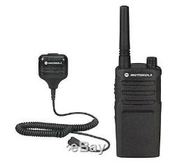 1 Motorola RMU2040 UHF Two Way Radio Walkie Talkie with Motorola Speaker Mic