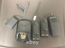 1 REFURBISHED Motorola XPR7350 UHF Mototrbo Two Way Radio With New Accessories