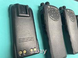 2X Motorola PR1500 32CH 136-174 MHz VHF Two-Way Radio AAH79KDC9PW5AN