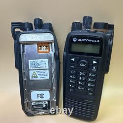 2X Motorola XPR 6550 VHF 136-174 MHz Two Way Radio AAH55JDH9LA1AN With BATTERIES