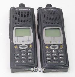 2X Motorola XTS5000 Two Way Radio H18UCH9PW7AN Only 1-3.9 Watts 764-870mhz UHF