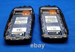 (2) Motorola Aah55jdc9ja1an Xpr6300(hsng Replaced) Two Way Radio Tested