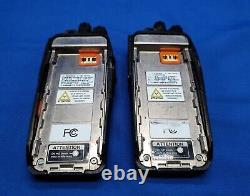 (2) Motorola Aah55jdc9ja1an Xpr6300(hsng Replaced) Two Way Radio Tested