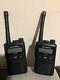 (2) Motorola Evx-s24 Two-way Radios Frequency Range (mhz) 403-480 Digital/analog