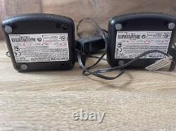 (2) Motorola RMU2080d UHF Two-way With Cahrgers Radio Read Description