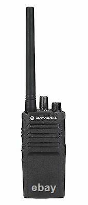 2 Motorola RMV2080 2 Watt VHF Business Two-way Radios. NOAA Weather