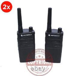 2 Motorola Rmm2050 Two Way Radio, Surveying, Topcon, Sokkia, Trimble, Leica, Pair