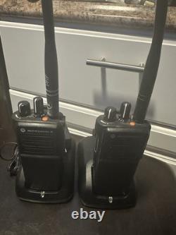 (2)Motorola XPR7350e VHF MotoTRBO DMR Digital Portable Two Way Radio AAH56JDC9WA