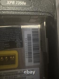 (2)Motorola XPR7350e VHF MotoTRBO DMR Digital Portable Two Way Radio AAH56JDC9WA