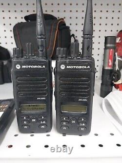 2 Motorola XPR 3500e MotoTRBO Two Way Radio UHF 403-512MHz No Charger