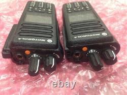 2 Motorola XRP 7550 AAH56JDN9KA1AN Two-Way Radio