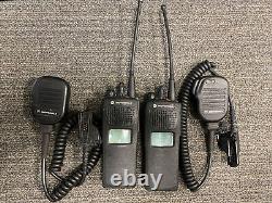 (2) Motorola XTS 2500 Two-Way Digital Radio H46UCD9PW5BN 700-800 MHZ. Astro P25