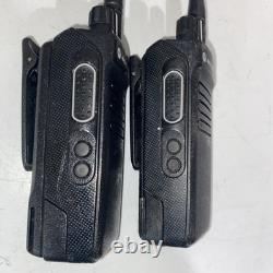 2 Motorola Xpr 3300e Uhf 403-512mhz Radios, Battery & Charger Aah02rdc9va1an