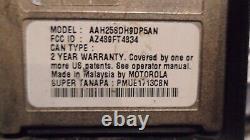 2 X Motorola HT1250 LS+ UHF 450-512MHz 4W 16CH Two Way Radios AAH25SDH9DP5AN