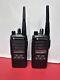 2x Motorola Cp185 Two Way Radio Uhf 435-480mhz 16ch Aah03rdf8aa7an Withbatteries