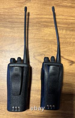 2x Motorola CP200XLS AAH50RDF9AA5AN Two Way Radios UHF 438-470 MHz (New Batts)