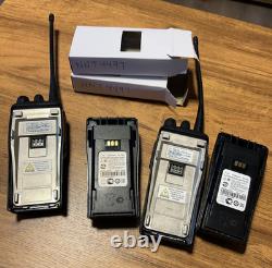 2x Motorola CP200XLS AAH50RDF9AA5AN Two Way Radios UHF 438-470 MHz (New Batts)