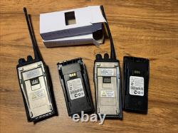 2x Motorola CP200XLS AAH50RDF9AA5AN Two Way Radios UHF 438-470 MHz (New Batts)