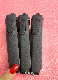 3X Motorola CP185 UHF 435-480mhz 16Ch Two Way Radio AAH03RDF8AA7AN/NO BATTERY