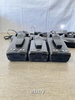 (3) Motorola Mag One BPR40 4 Watt UHF Two Way Radio (450-470 MHz) AAH84RCS8AA1AN