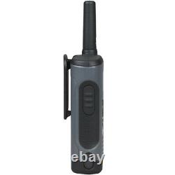 3 x Motorola Talkabout T200 FRS/GMRS Two-Way Radios (2-Pack, Gray) (T200) + Mic