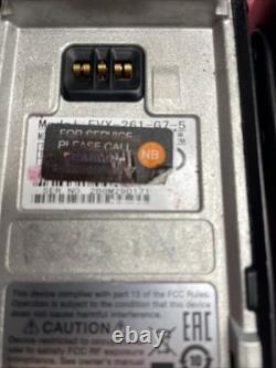 3x Motorola EVX-261-G7-5 EVX-261-G6-5 Two Way Radio W Batteries