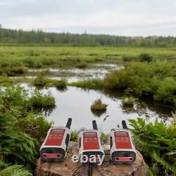 3x Motorola Talk about T480 Walkie Talkie Two Way Radio NOAA 35 Mile FM Radio We