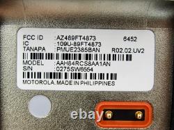 (4X) Motorola Mag One BPR40 4 Watt UHF Two Way Radio AAH84RCS8AA1AN, 450-470 MHz