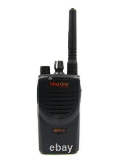 (4X) Motorola Mag One BPR40 4 Watt UHF Two Way Radio AAH84RCS8AA1AN, 450-470 MHz