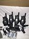 4 Cls1410 Uhf Portable Two-way Radios Good Condition