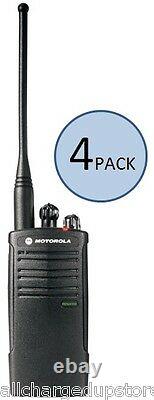 4 Motorola RDU4100 High Power UHF Two Way Radio Walkie Talkies Ships Fast