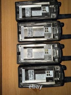 4 Motorola RMU2040 On-Site 4 Channel UHF Rugged Two-Way Radios