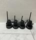 (4 Pack) Motorola Vx-261 Portable Two-way Radios With Chargers