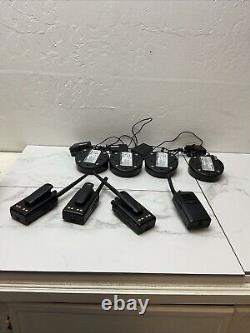 (4 PACK) Motorola VX-261 Portable Two-Way Radios with Chargers
