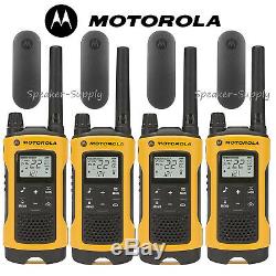 4 Pack Set Talkabout T402 Walkie Talkie 35 Mile Two Way Radio Waterproof