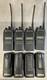 4 X Motorola Cp185 Two Way Radios Uhf 435-480mhz 16ch 4w Aah03rdf8aa7an Withbatt