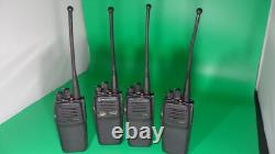 4 X Motorola XPR 6380 800Mhz 32Ch Digital Analog Two Way Radios AAH55UCC9LB1AN