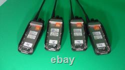 4 X Motorola XPR 6380 800Mhz 32Ch Digital Analog Two Way Radios AAH55UCC9LB1AN