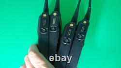4 X Motorola XPR 6380 800Mhz 32Ch Digital Analog Two Way Radios AAH55UCC9LB1AN