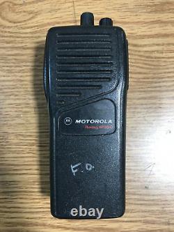 (4x) Motorola Radius GP350 P94MGC20C2AA Two Way Radio Walkie Talkie + Bases
