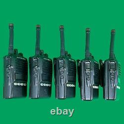 (5) Vertex Standard (Motorola) VX-354 Two-Way Radio / Analog / 450 MHz 512 MHz