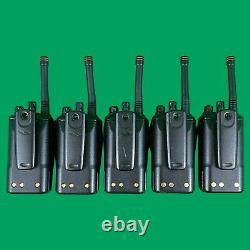 (5) Vertex Standard (Motorola) VX-354 Two-Way Radio / Analog / 450 MHz 512 MHz