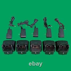 (5) Vertex Standard (Motorola) VX-354 Two-Way Radio / Analog / 450 MHz 512 MHz