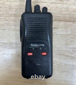 5x Motorola Radius SP50 P94YQS20A2AA Two-Way Radio with Charger