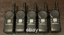 5x Motorola Two-Way 1W Radios 4 Channel CLS1410